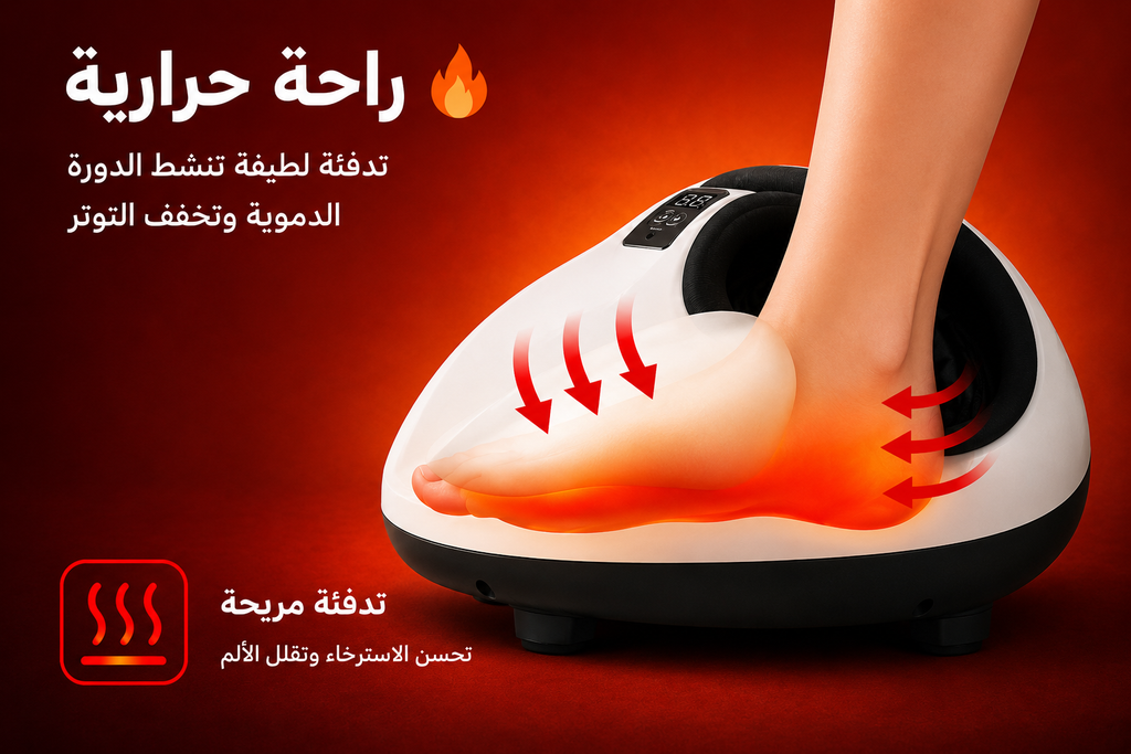 جهاز تدليك القدم متعدد الوظائف