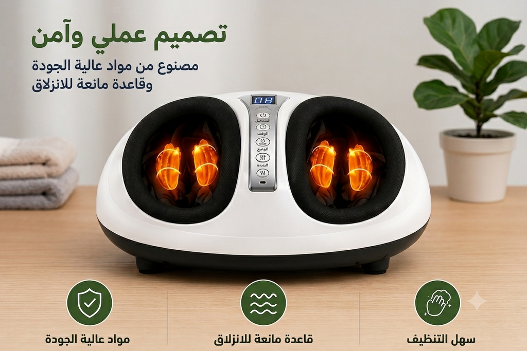 جهاز تدليك القدم متعدد الوظائف